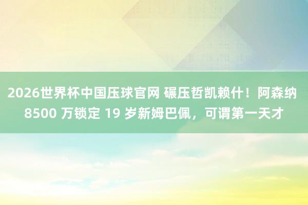 2026世界杯中国压球官网 碾压哲凯赖什！阿森纳 8500 万锁定 19 岁新姆巴佩，可谓第一天才